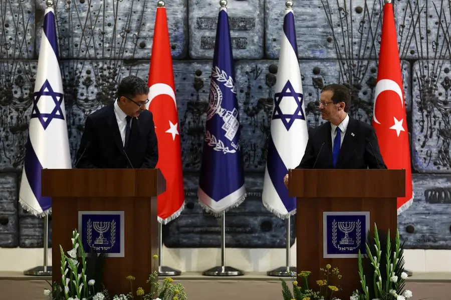 İsrail Cumhurbaşkanı Erdoğan’ı Ziyarete Davet Etti, Büyükelçiyi Kabul Etti