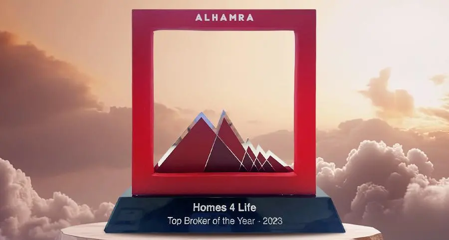 Homes 4 Life Real Estate wins prestigious 'Best Sales Performance 2023' Award at Al Hamra Broker awards