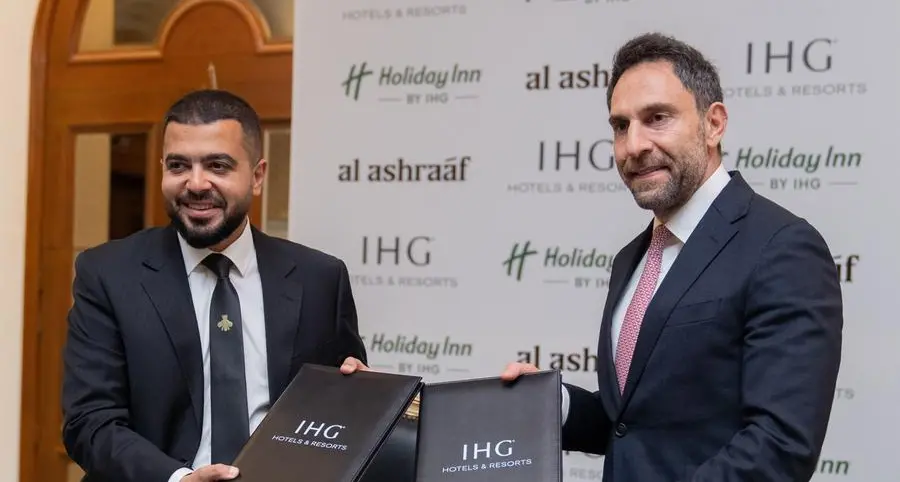 IHG Hotels & Resorts partners with Al Ashraaf to expand in Egypt with signing of Holiday Inn Cairo Al Obour