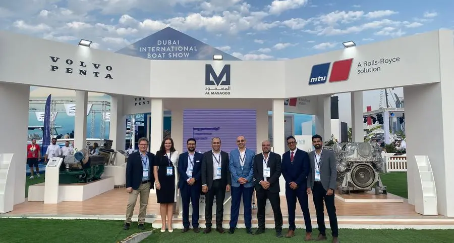 Al Masaood Power Division participates in Dubai International Boat Show 2024