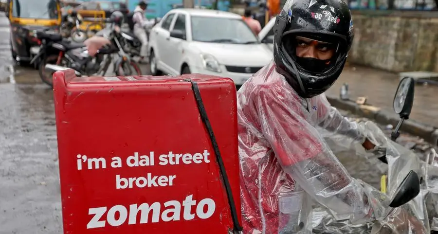 India's Zomato hits record high, bucking internet stocks' sluggishness