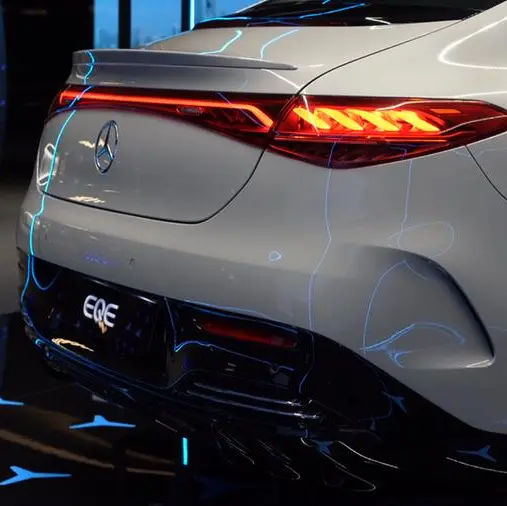 EMC unveils the new EQE from Mercedes-EQ in Abu Dhabi