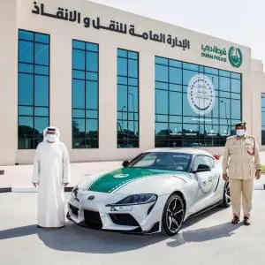 Dubai Police bolsters Toyota Fleet with addition of legendary all-new 2021 Toyota GR Supra