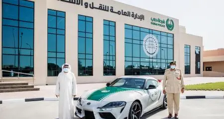 Dubai Police bolsters Toyota Fleet with addition of legendary all-new 2021 Toyota GR Supra