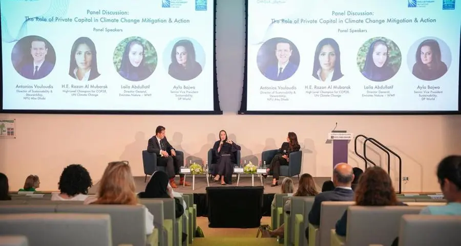 Leading philanthropists and social impact investors gather in Abu Dhabi to discuss climate crisis