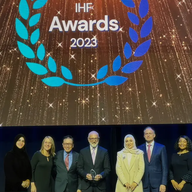 Sheikh Shakbout Medcial City wins highest honor at annual International Hospital Federation awards