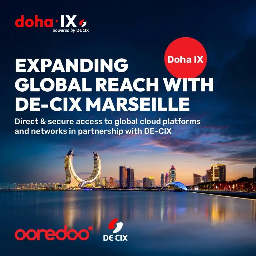 Unlocking global interconnectivity: Ooredoo and DE-CIX connect Doha IX to DE-CIX Marseille