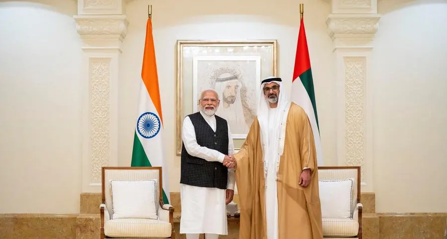 Abu Dhabi Crown Prince bids farewell to Prime Minister of India as he concludes visit to UAE