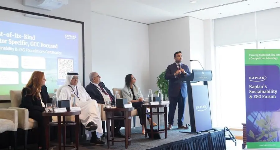 Kaplan MENA hosts landmark sustainability and ESG Forums in Riyadh and Dubai