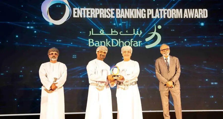 BankDhofar wins Enterprise Banking Platform Award