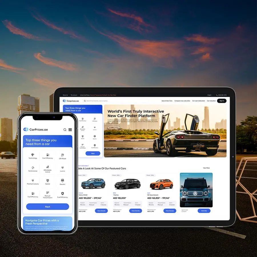 World's first truly interactive new car buying platform launches in the UAE