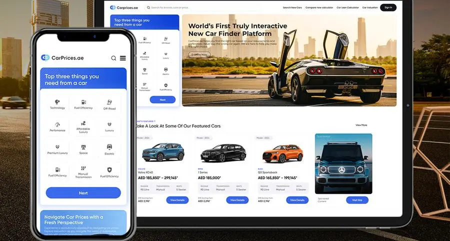 World's first truly interactive new car buying platform launches in the UAE