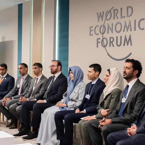 UAE delegation meets Klaus Schwab at the World Economic Forum in Davos 2025