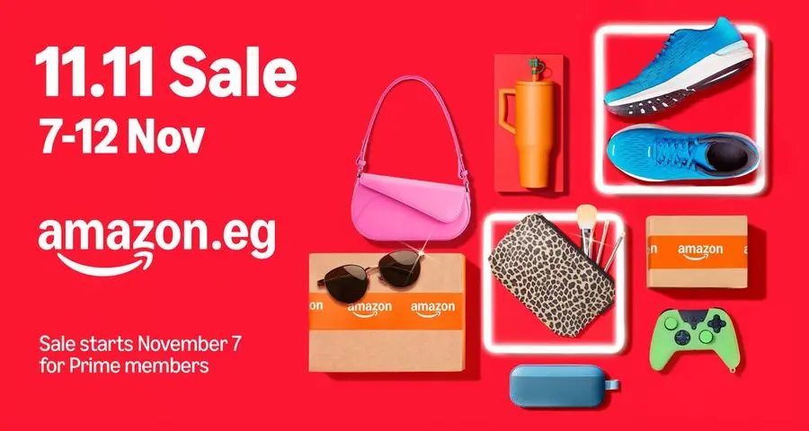 Amazon.eg announces 11.11 sale event with hundreds of thousands of deals from November 7 to 12