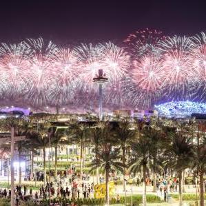 Hello 2022! : Join Expo 2020's around-the-world New Year's Eve spectacle