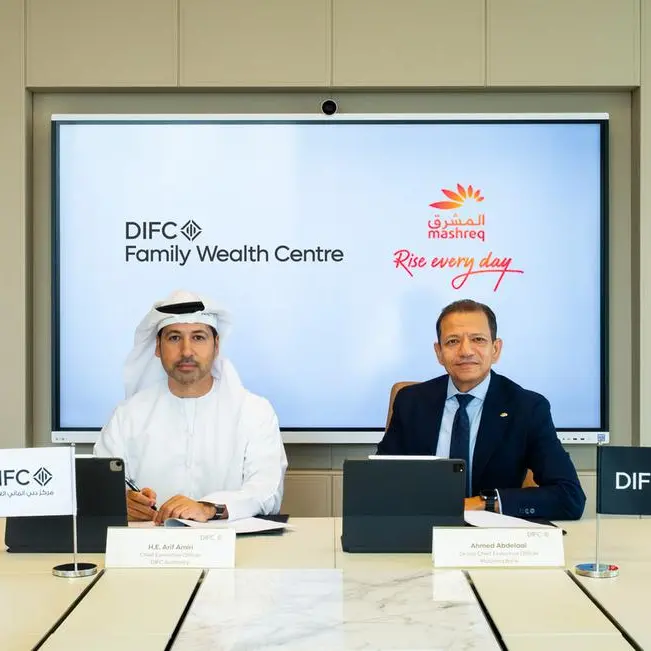 Mashreq signs MoU with DIFC to accelerate growth, innovation, and family wealth excellence