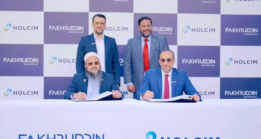 Fakhruddin Properties and Holcim UAE sign strategic MoU