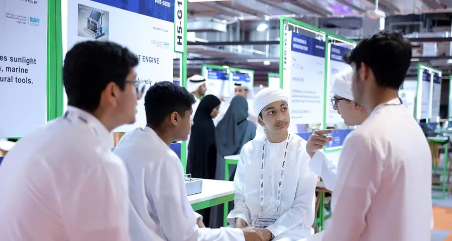 Emirati students' innovations shine alongside global technologies at Expand North Star 2024