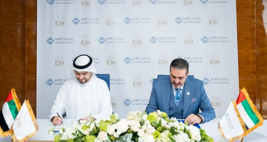 EIH and BHM Capital conclude a strategic partnership and advisory services agreement