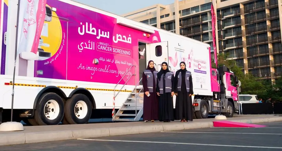 Three-day Pink Caravan community event draws 8,500 visitors and delivers 1,135 free screenings