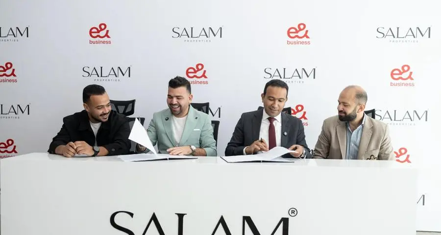 E& Egypt inks agreement with Salam Properties to power The Residence project with smart technology solutions