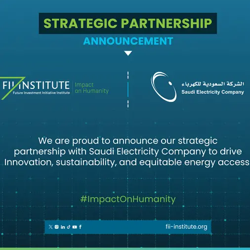 FII Institute and Saudi Electricity Company partner to advance sustainable energy and innovation