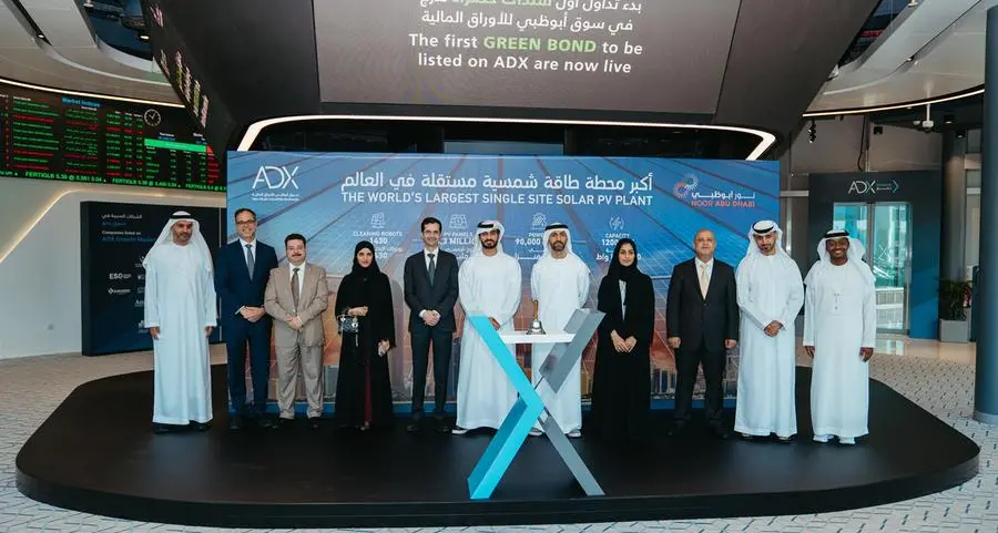 ADX announces the secondary listing of Sweihan PV Power Company’s green bond