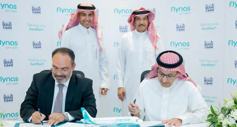 Flynas signs an agreement with Tibah Airports Operation Co. to launch new operations base at Madinah Airport