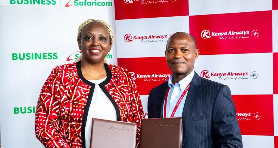 Kenya Airways partners with Safaricom to innovate in aviation technologies