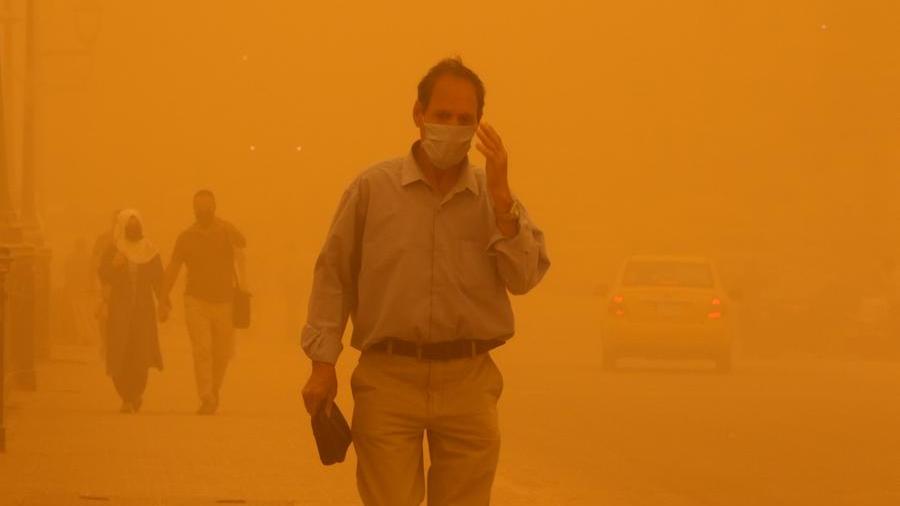 Sandstorm hits Middle East