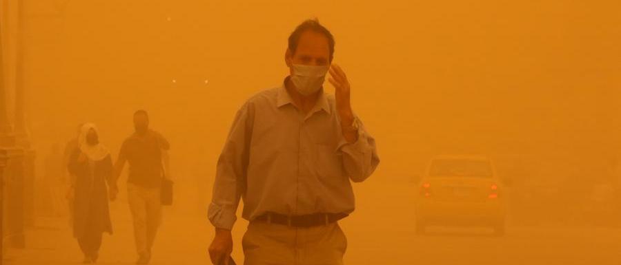 Sandstorm hits Middle East