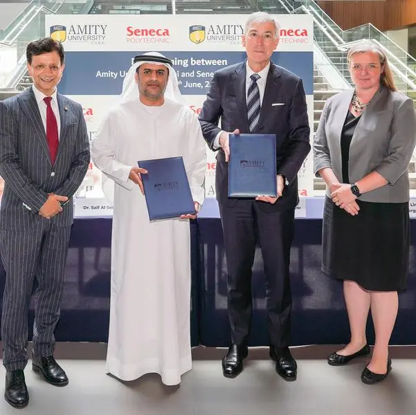 Amity University Dubai signs MOU with Seneca Polytechnic, Canada