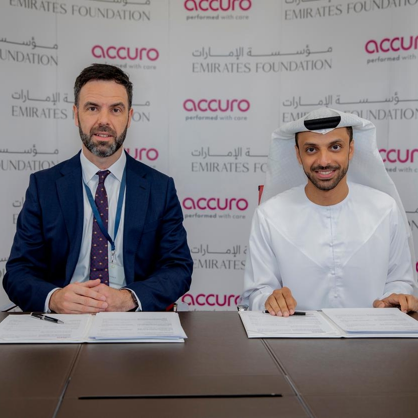 Emirates Foundation signs MoU with Dubai’s Accuro