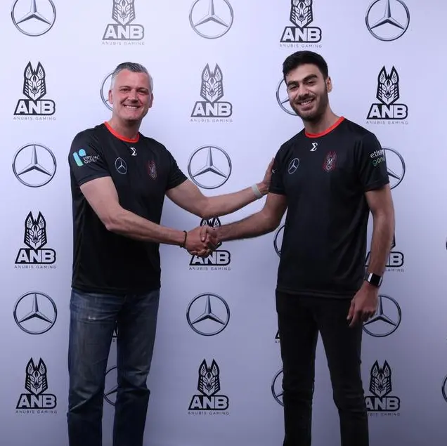 Mercedes-Benz Egypt sponsors Egyptian Esports champions Anubis Gaming