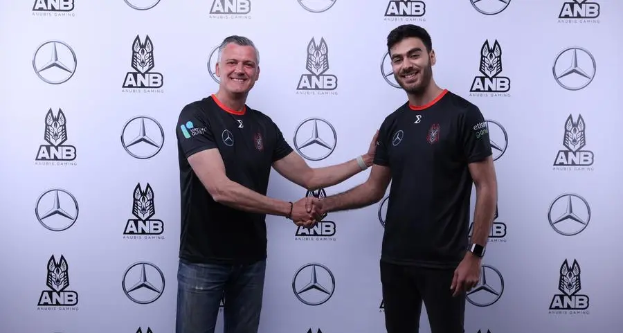 Mercedes-Benz Egypt sponsors Egyptian Esports champions Anubis Gaming