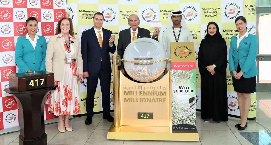 Syndicate of 54 wins $1mln in Dubai Duty Free Millennium Millionaire promotion