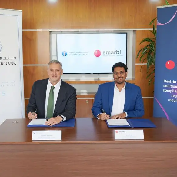 United Arab Bank partners with Smarbl to launch RegPRISM