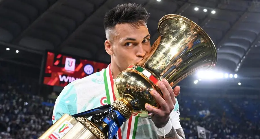 Martinez double as Inter retain Coppa Italia crown