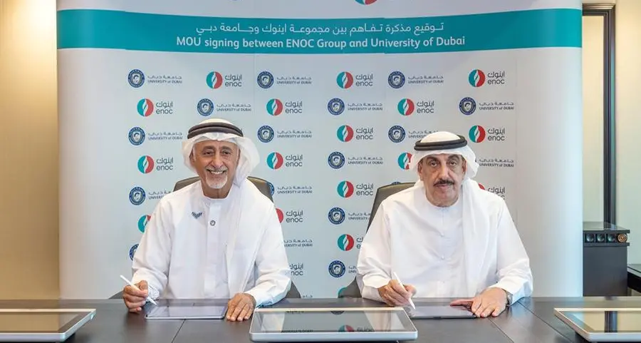 ENOC Group partners with the University of Dubai to foster knowledge exchange and strengthen UAE’s energy talent