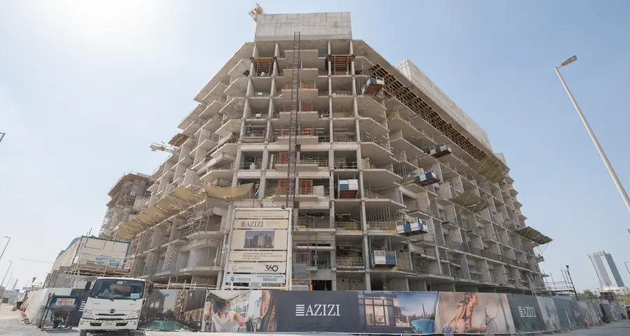 Azizi Developments’ Beach Oasis reaches 55% construction milestone