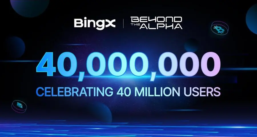 BingX celebrates reaching 40mln users in 2025 with 100% growth