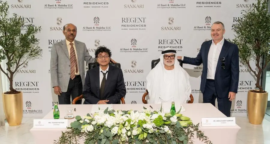 Sankari breaks ground on regent residences Dubai – Sankari place in Marasi Marina