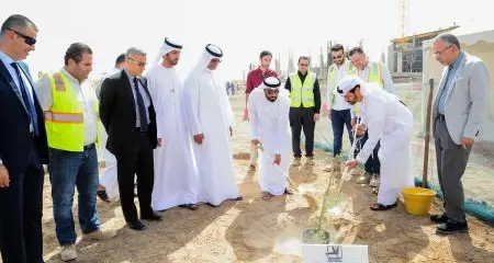 Abu Dhabi University hosts symbolic Ghaf tree planting ceremony in new Al Ain campus