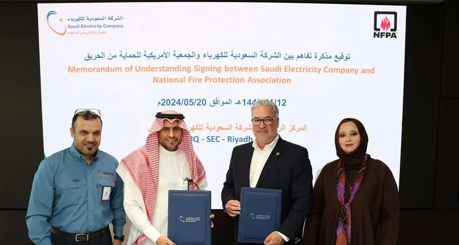 NFPA and Saudi Electricity Company join forces as SEC aligns growing domestic needs with commitment to safe and sustainable future