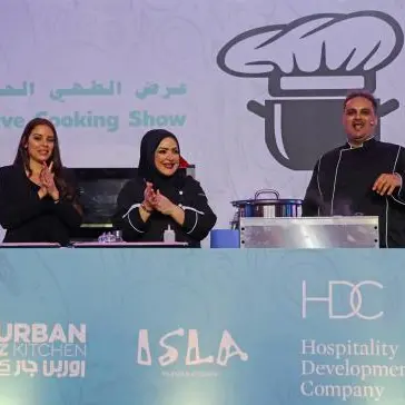 The Pearl-Qatar hosted HDC's 1st two live cooking shows