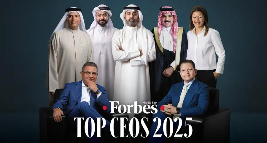 Forbes Middle East reveals The Middle East’s Top 100 CEOs 2025