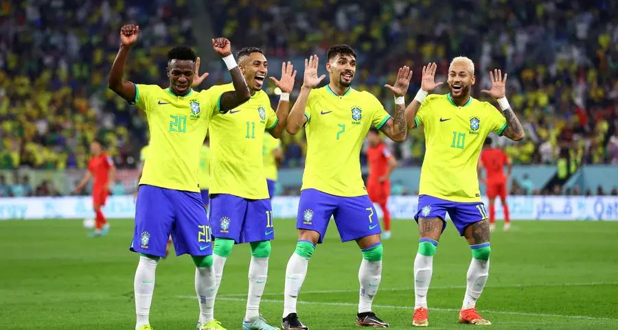 Imperious Brazil smash Koreans 4-1 to reach quarters