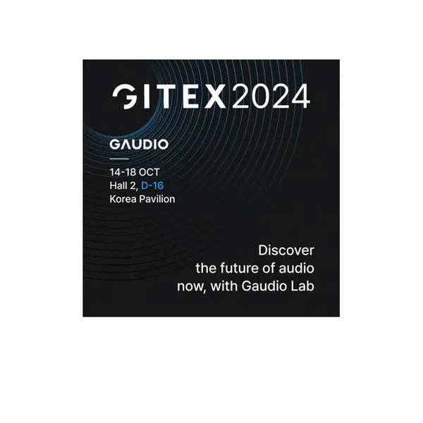 Gaudio Lab to showcase cutting-edge AI audio technologies at GITEX 2024