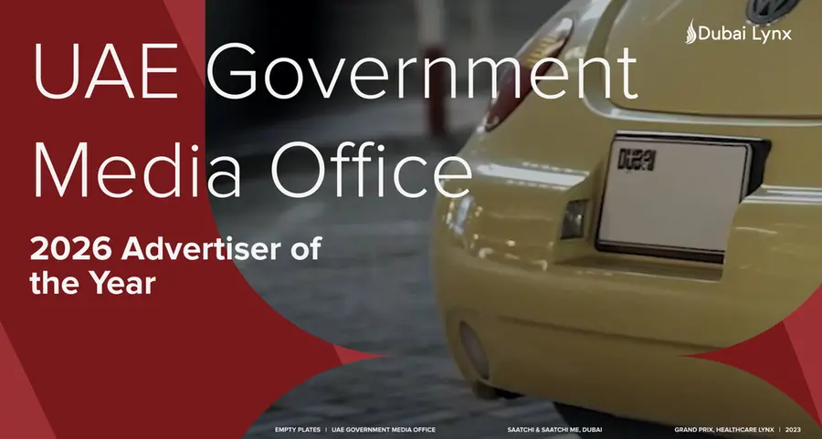 Dubai Lynx honours the UAE Government Media Office as the 2026 Advertiser of the Year