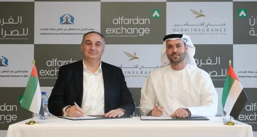 Al Fardan Exchange becomes the first exchange house to partner with Dubai Insurance to facilitate payments of ILOE Scheme claims